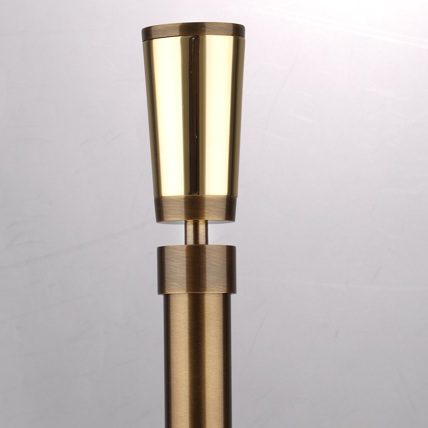 Luméa Architect Bronze Curtain Rod Set – Smooth Rings, $125 Visit