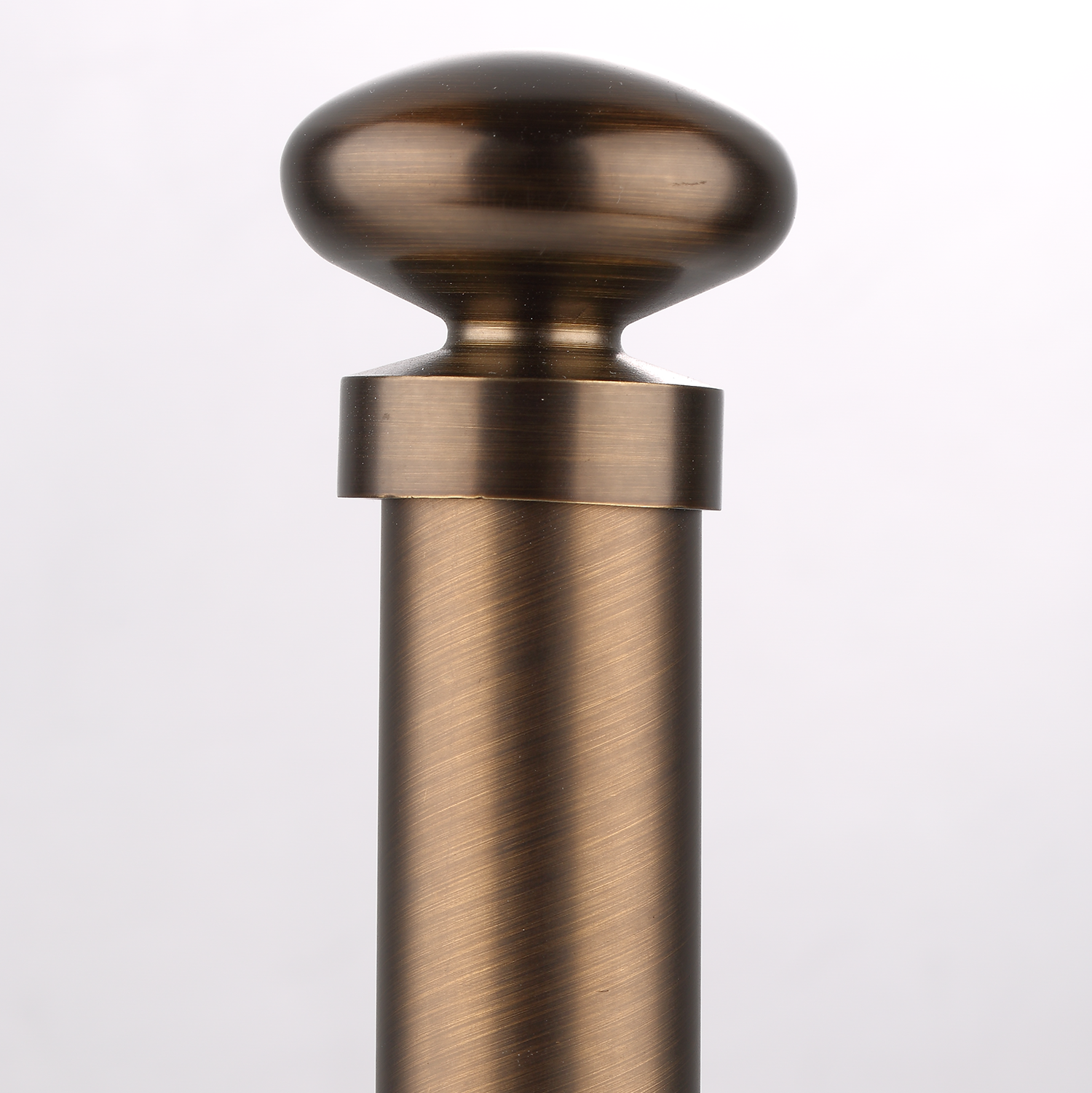 Luméa Heritage Bronze Curtain Rod Set – Smooth Rings, $125 Visit