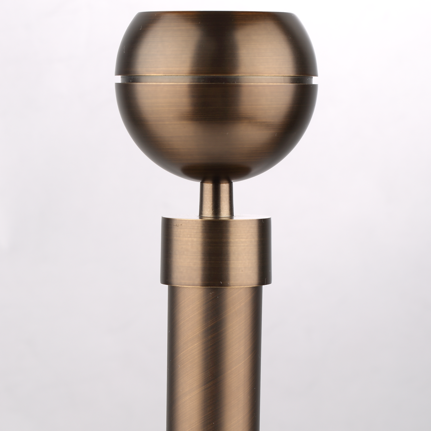 Luméa Heritage Bronze Curtain Rod Set – Smooth Rings, $125 Visit