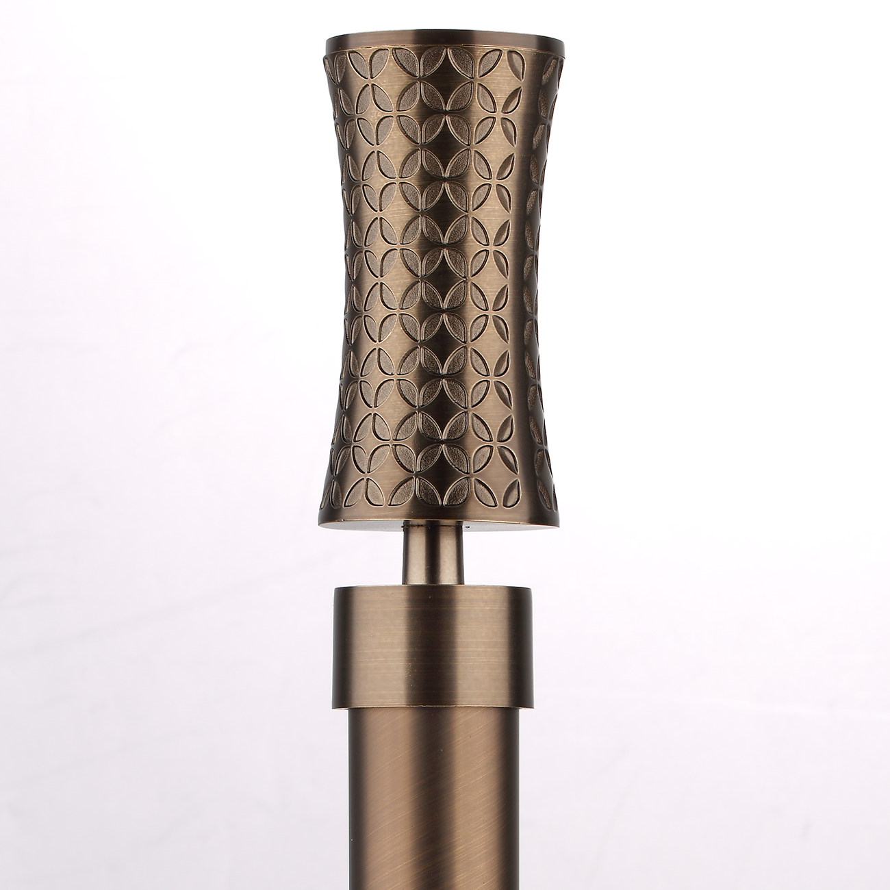 Luméa Heritage Bronze Curtain Rod Set – Smooth Rings, $125 Visit