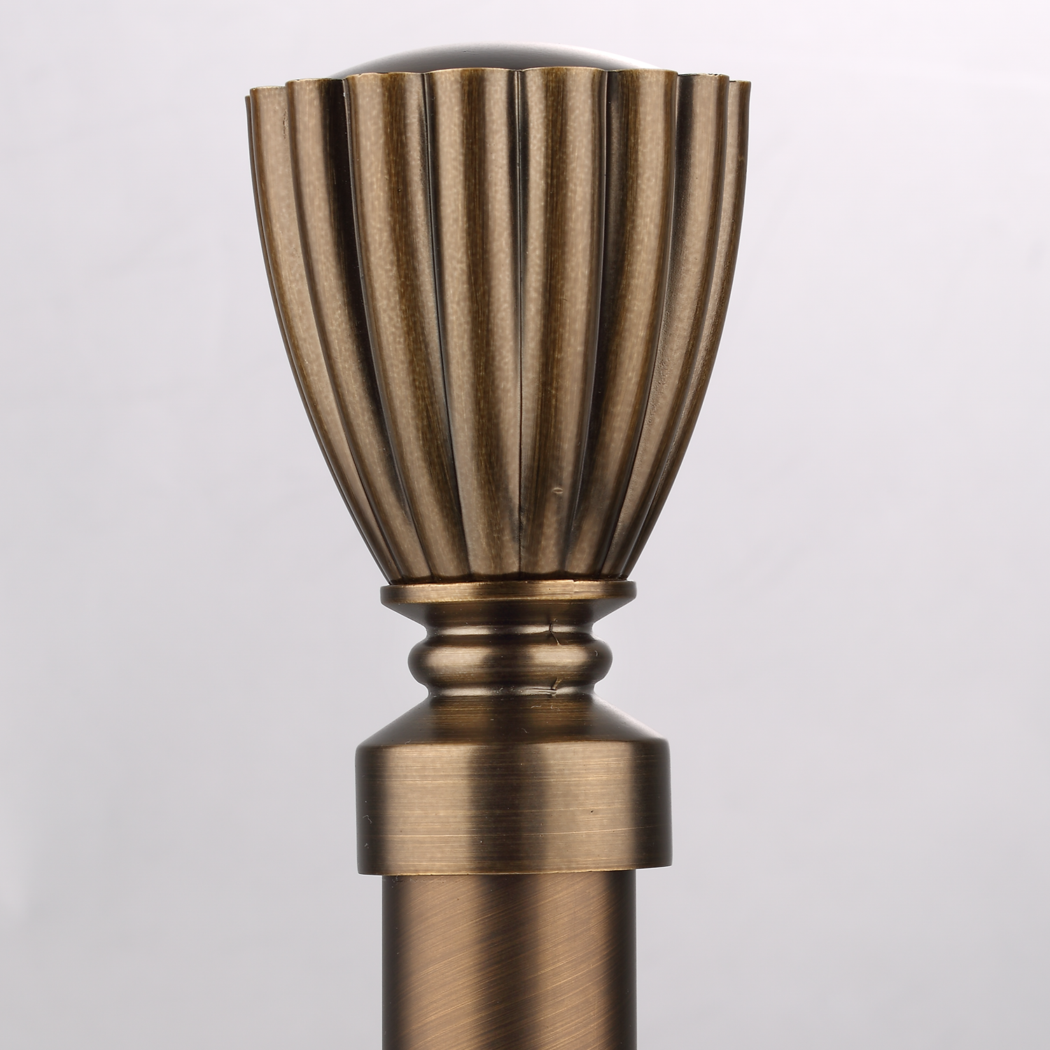Luméa Heritage Bronze Curtain Rod Set – Smooth Rings, $125 Visit