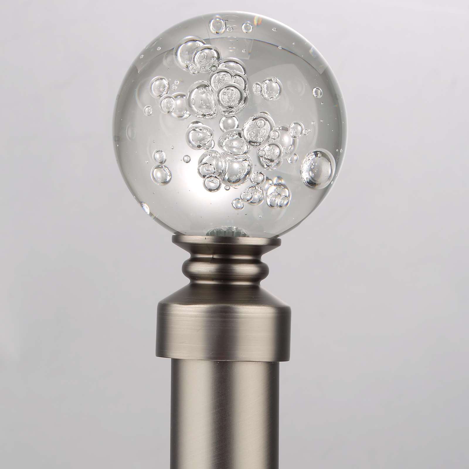 Luméa Brushed Antique Tin Curtain Rod Set – Smooth Rings, $125 Visit