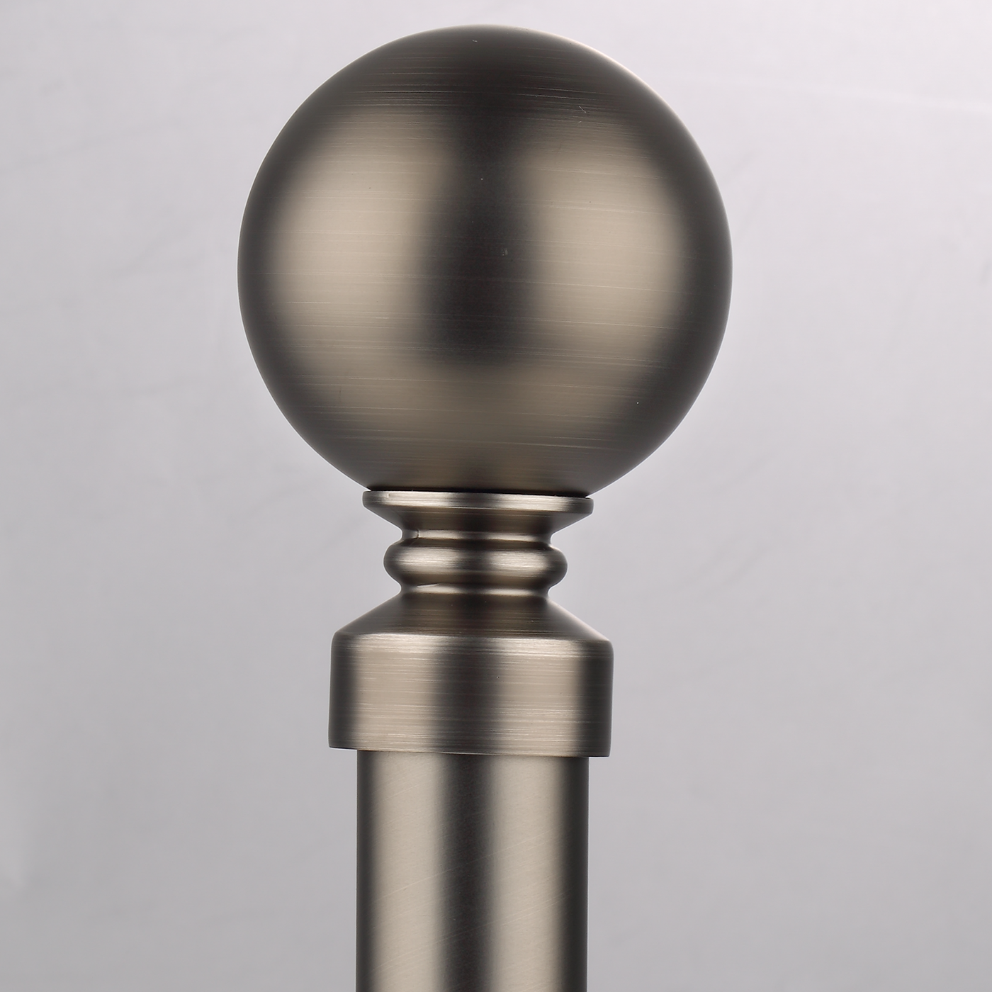 Luméa Brushed Antique Tin Curtain Rod Set – Smooth Rings, $125 Visit
