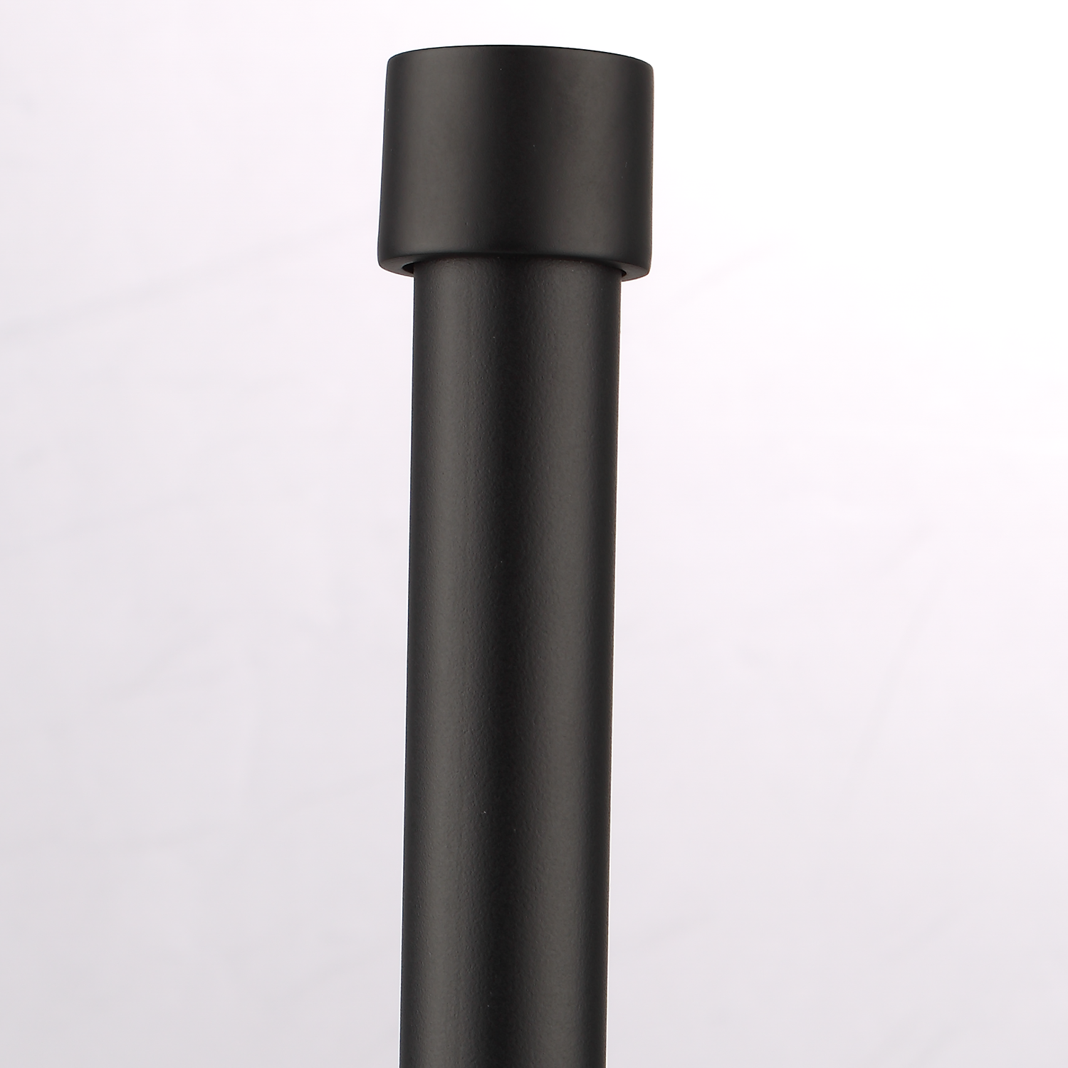 Luméa Classic Satin Black Curtain Rod Set – Smooth Rings, $125 Visit