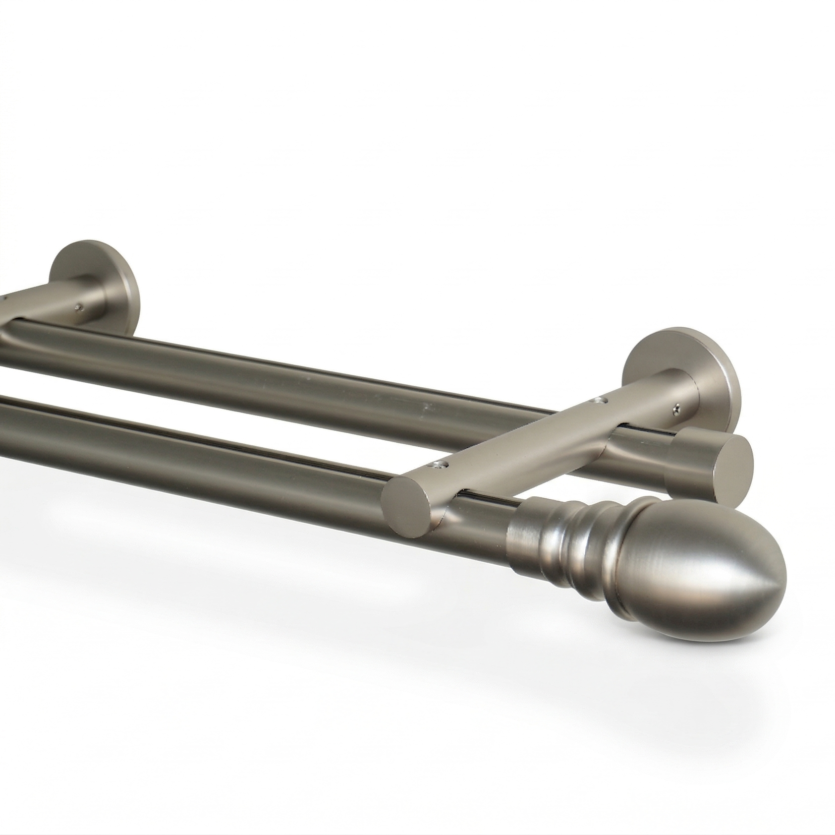 Luméa Soft Nickel Hidden Glide Curtain Rod Measurement – $125 Visit