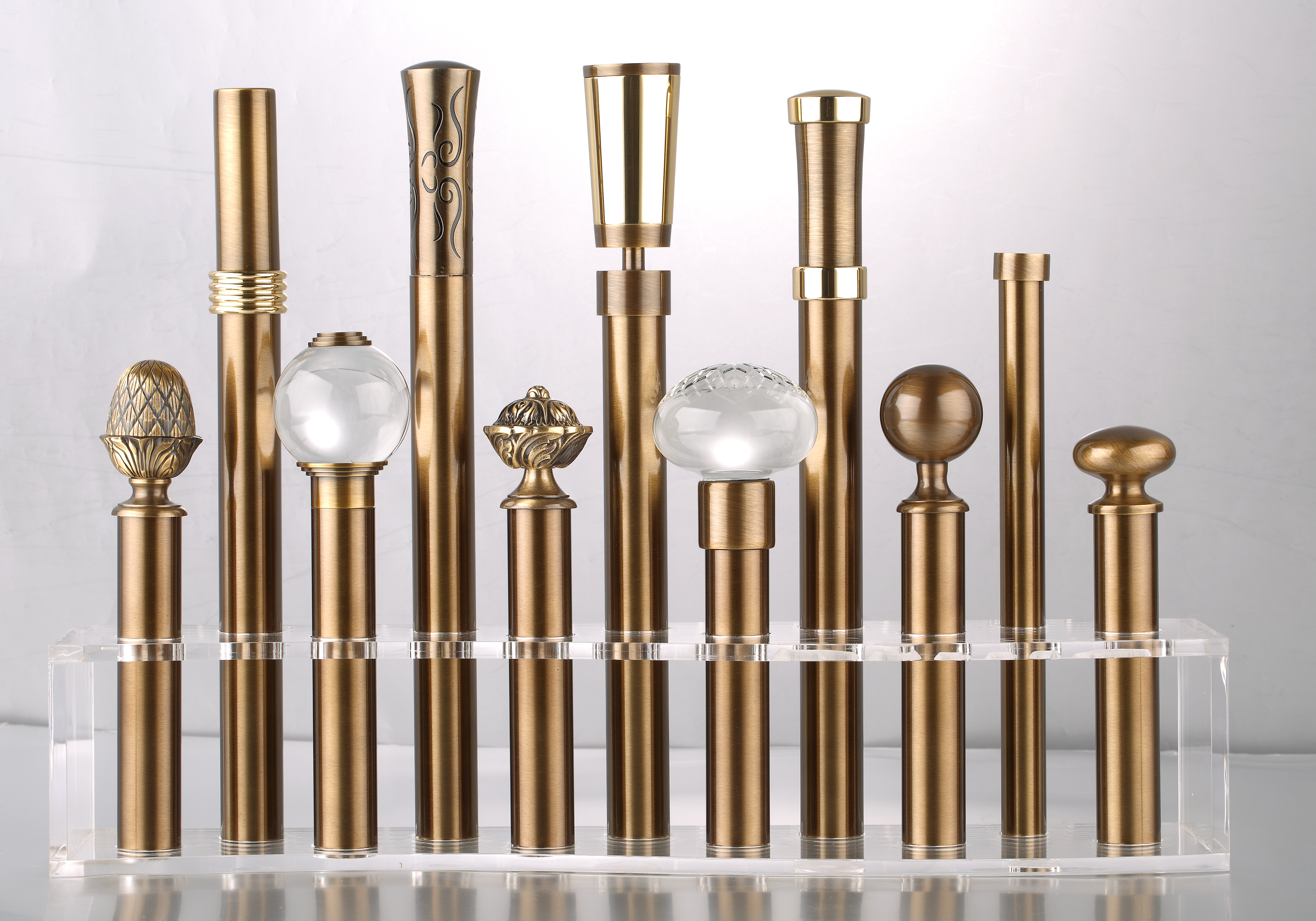 Luméa Architect Bronze Curtain Rod Set – Smooth Rings, $125 Visit