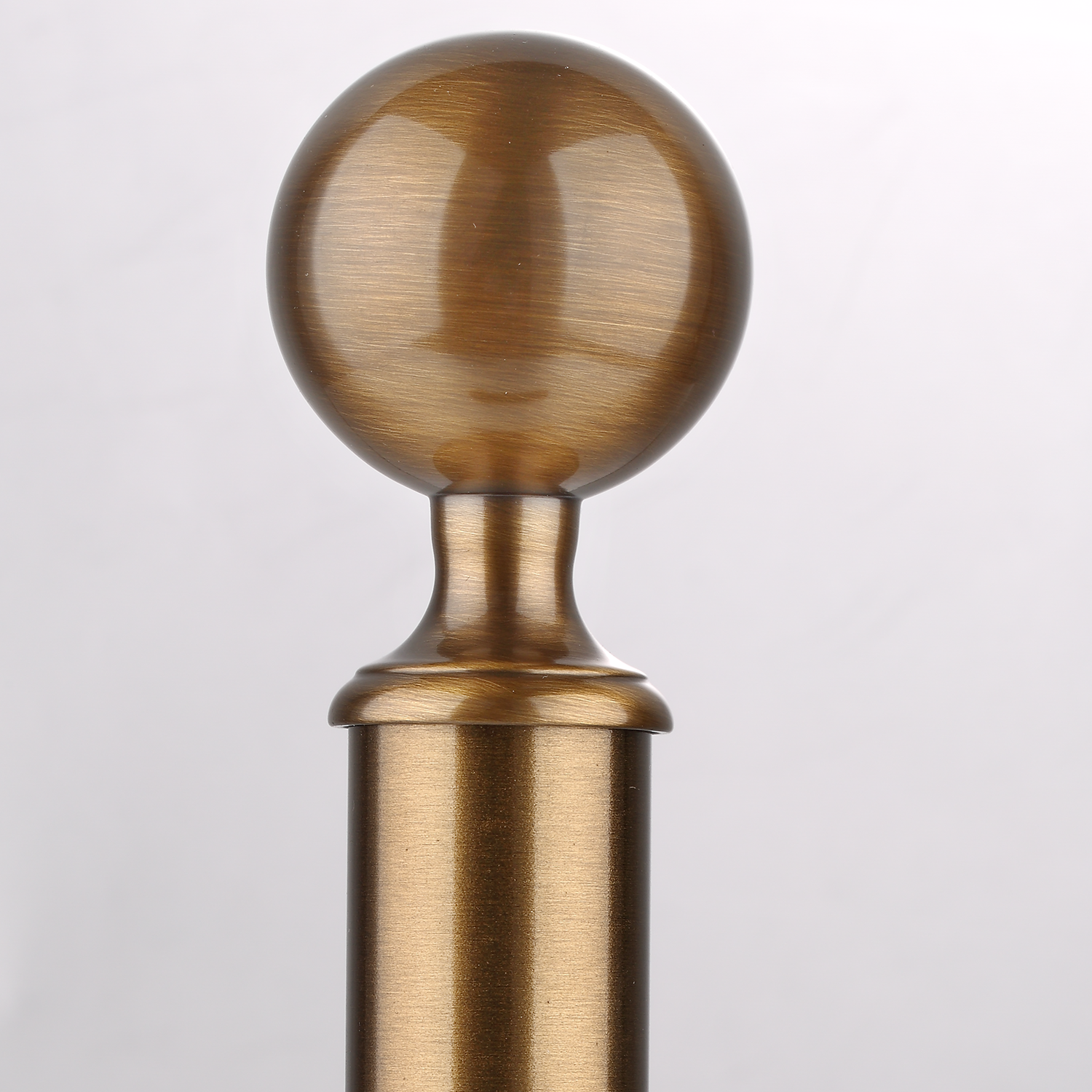 Luméa Architect Bronze Curtain Rod Set – Smooth Rings, $125 Visit