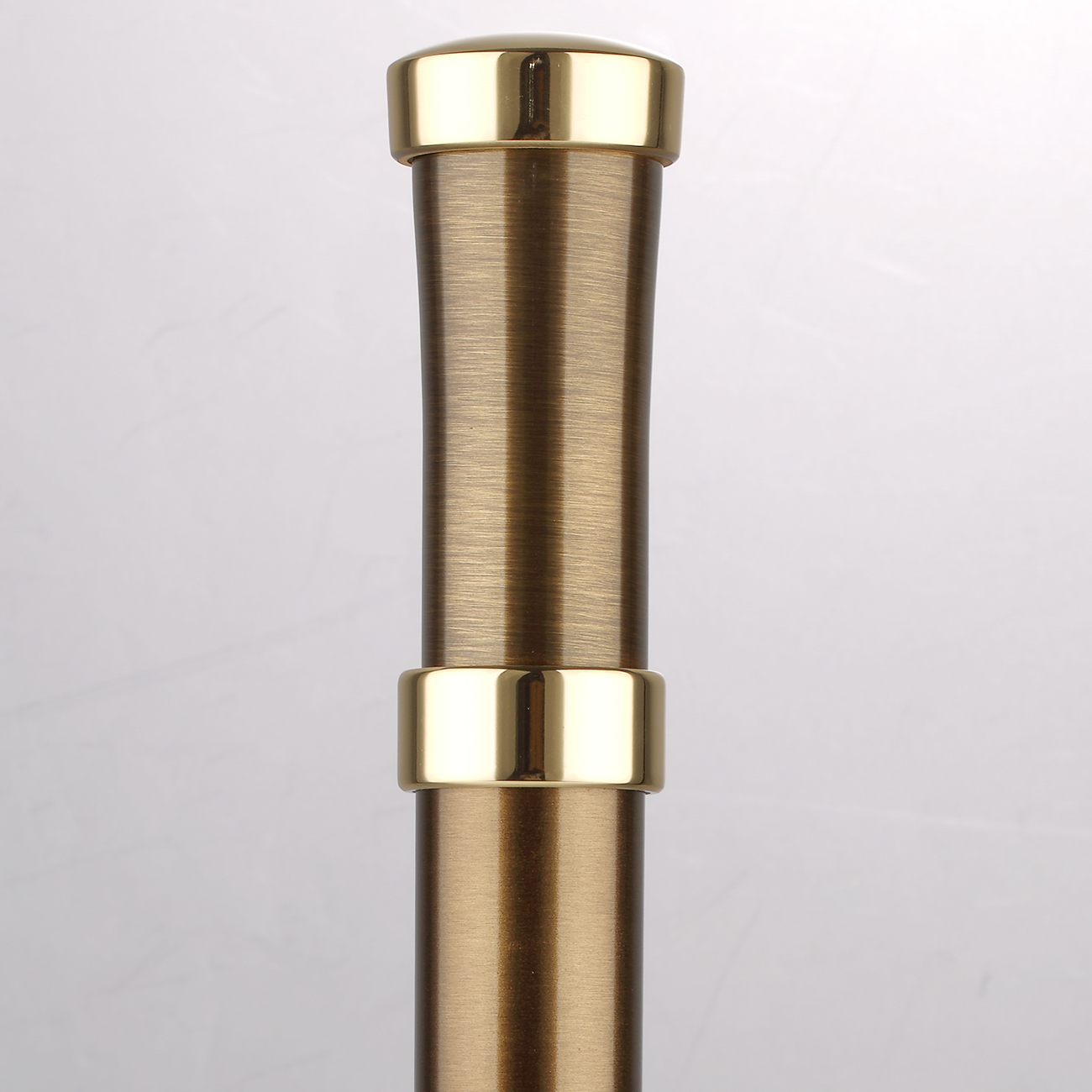 Luméa Architect Bronze Curtain Rod Set – Smooth Rings, $125 Visit