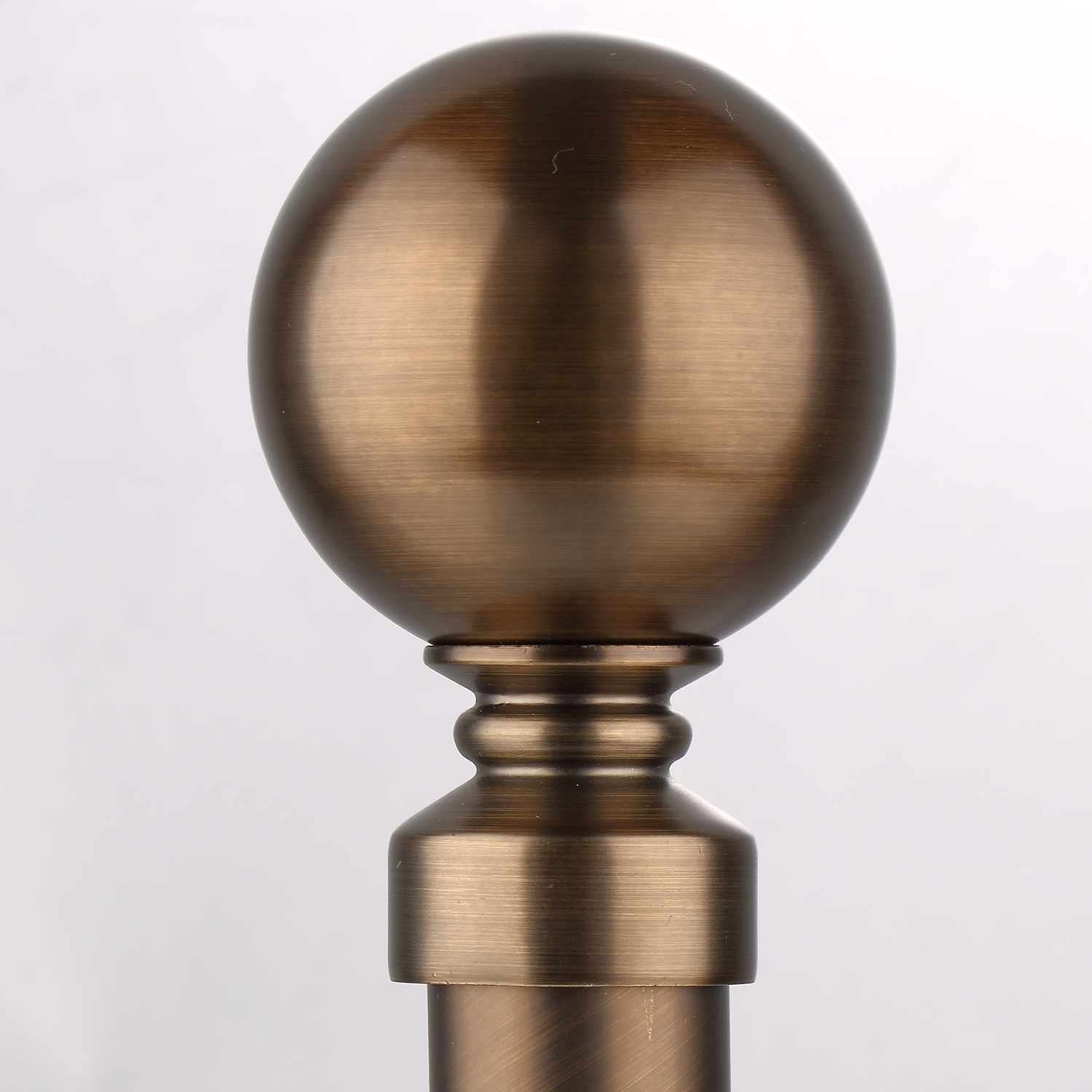 Luméa Heritage Bronze Curtain Rod Set – Smooth Rings, $125 Visit