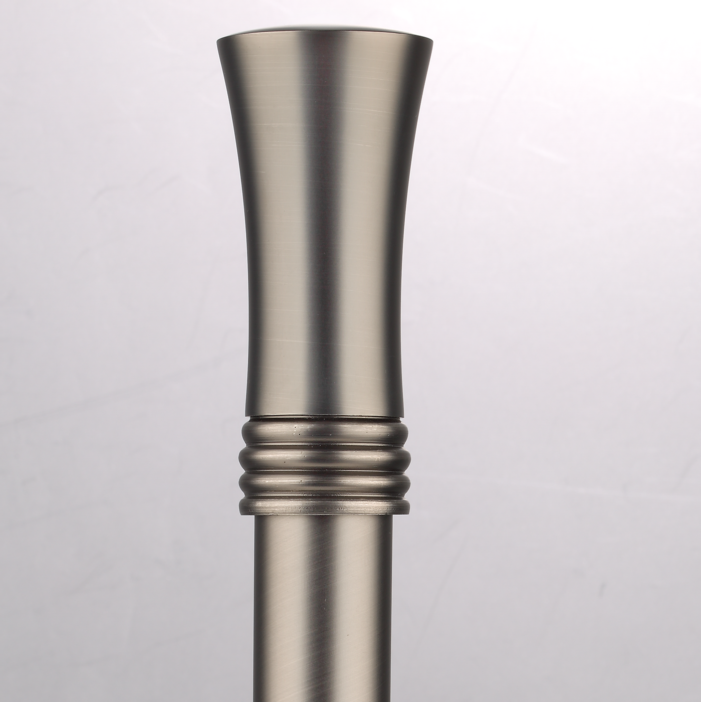 Luméa Brushed Antique Tin Curtain Rod Set – Smooth Rings, $125 Visit