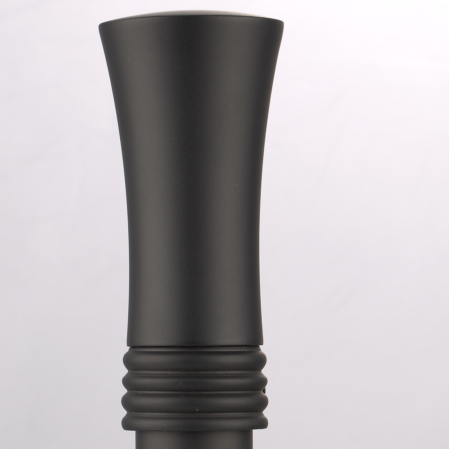 Luméa Classic Satin Black Curtain Rod Set – Smooth Rings, $125 Visit