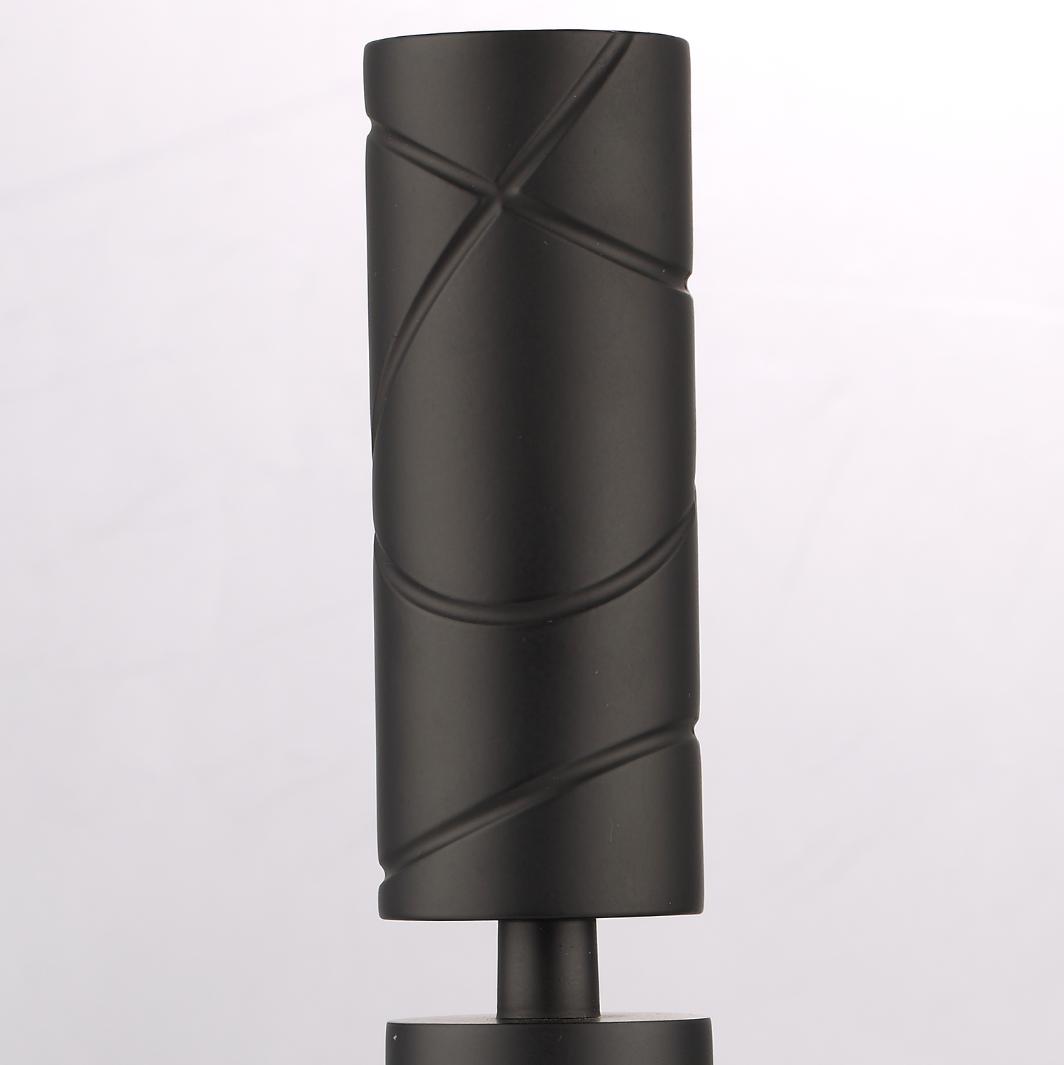 Luméa Classic Satin Black Curtain Rod Set – Smooth Rings, $125 Visit