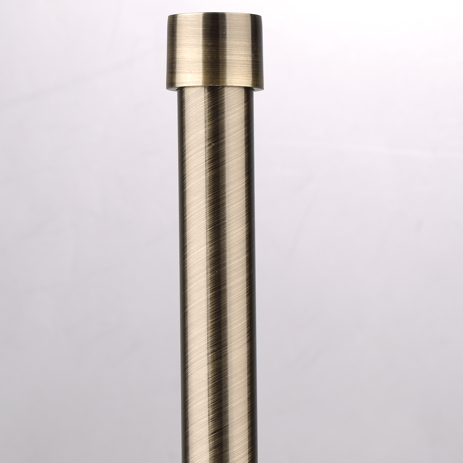 Luméa Brushed Antique Green Bronze Curtain Rod Set – $125 Visit